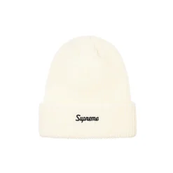 Supreme Loose Gauge Beanie White (SS22)|Plus Online