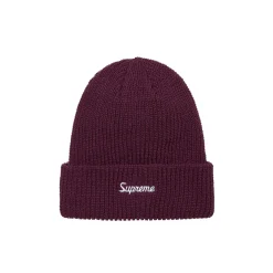 Supreme Loose Gauge Beanie Eggplant (FW21)|Plus Best