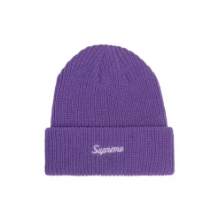 Supreme Loose Gauge Beanie Bright Purple (SS22)|Plus Outlet