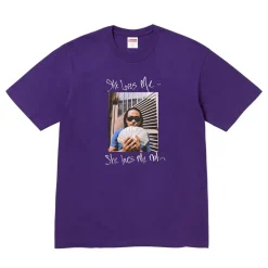 Supreme Max B Tee Purple|Plus Clearance