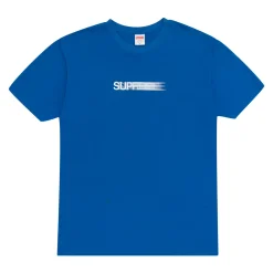 Supreme Motion Logo Tee Royal (SS16) (USED)|Plus Fashion