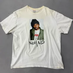 Supreme Nas Tee White (Used)|PlusJ Discount