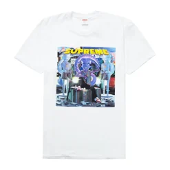 Supreme Richest Tee White ||Plus Discount