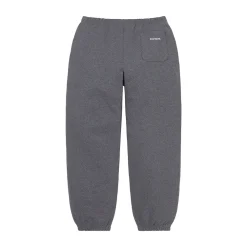 Supreme S Logo Split Sweatpant Heather Grey ||Plus Hot