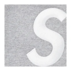 Supreme S Logo Split Sweatpant Heather Grey ||Plus Hot