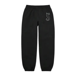 Supreme S Logo Sweatpant Black (FW22) ||Plus Hot