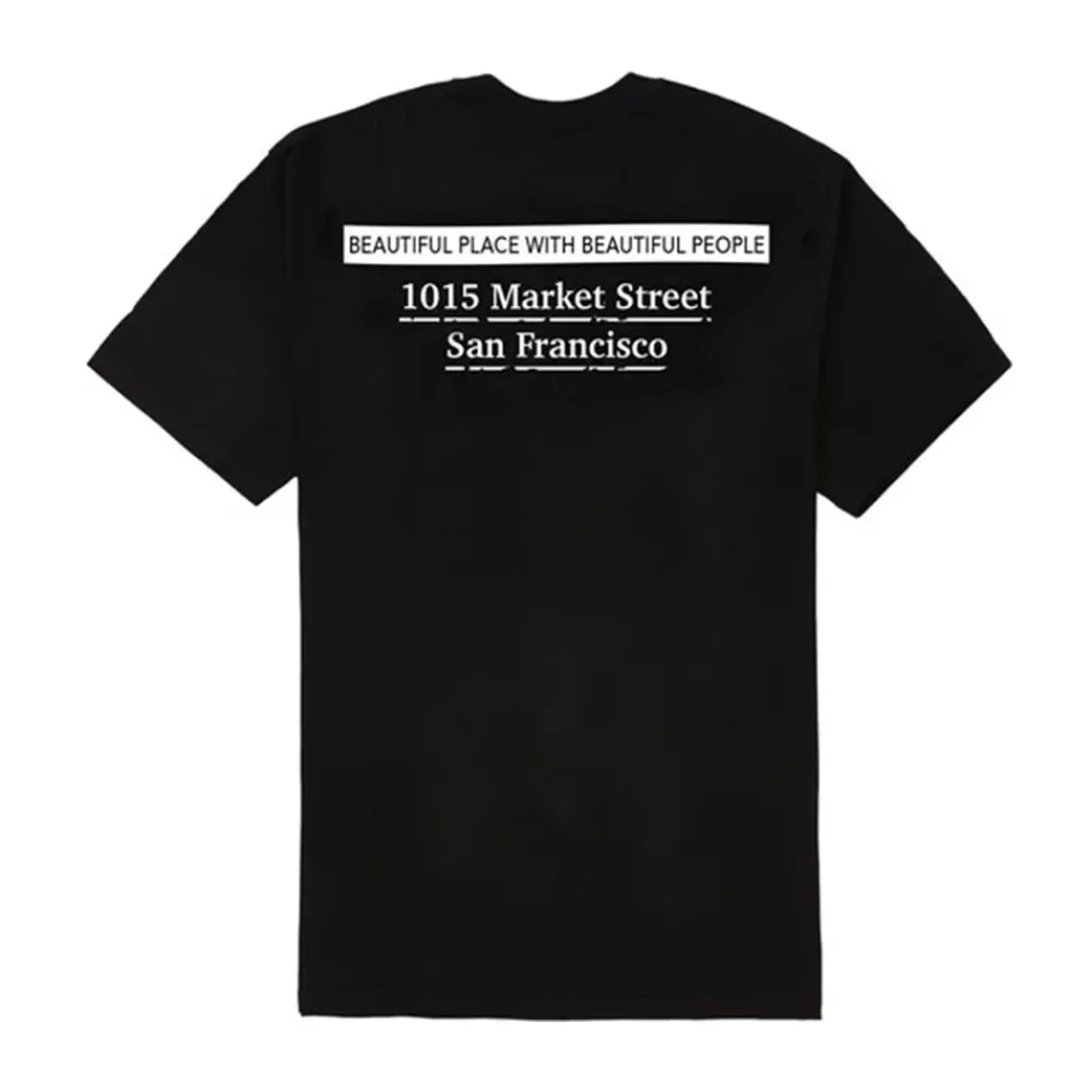 Supreme San Francisco Box Logo Tee Black ||Plus Sale