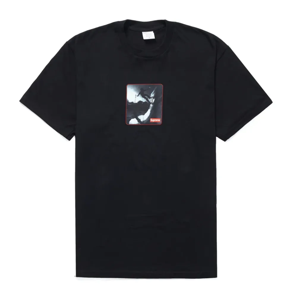 Supreme Shadow Tee Black ||Plus Sale