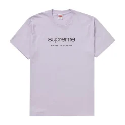 Supreme Shop Tee Light Purple ||Plus Hot