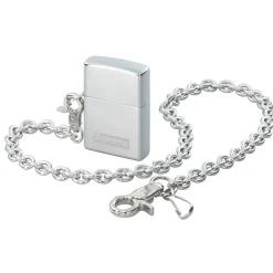 Supreme Silver Chain Zippo ||Plus Discount