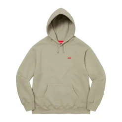 Supreme Small Box Hooded Sweatshirt Olive|Plus Hot
