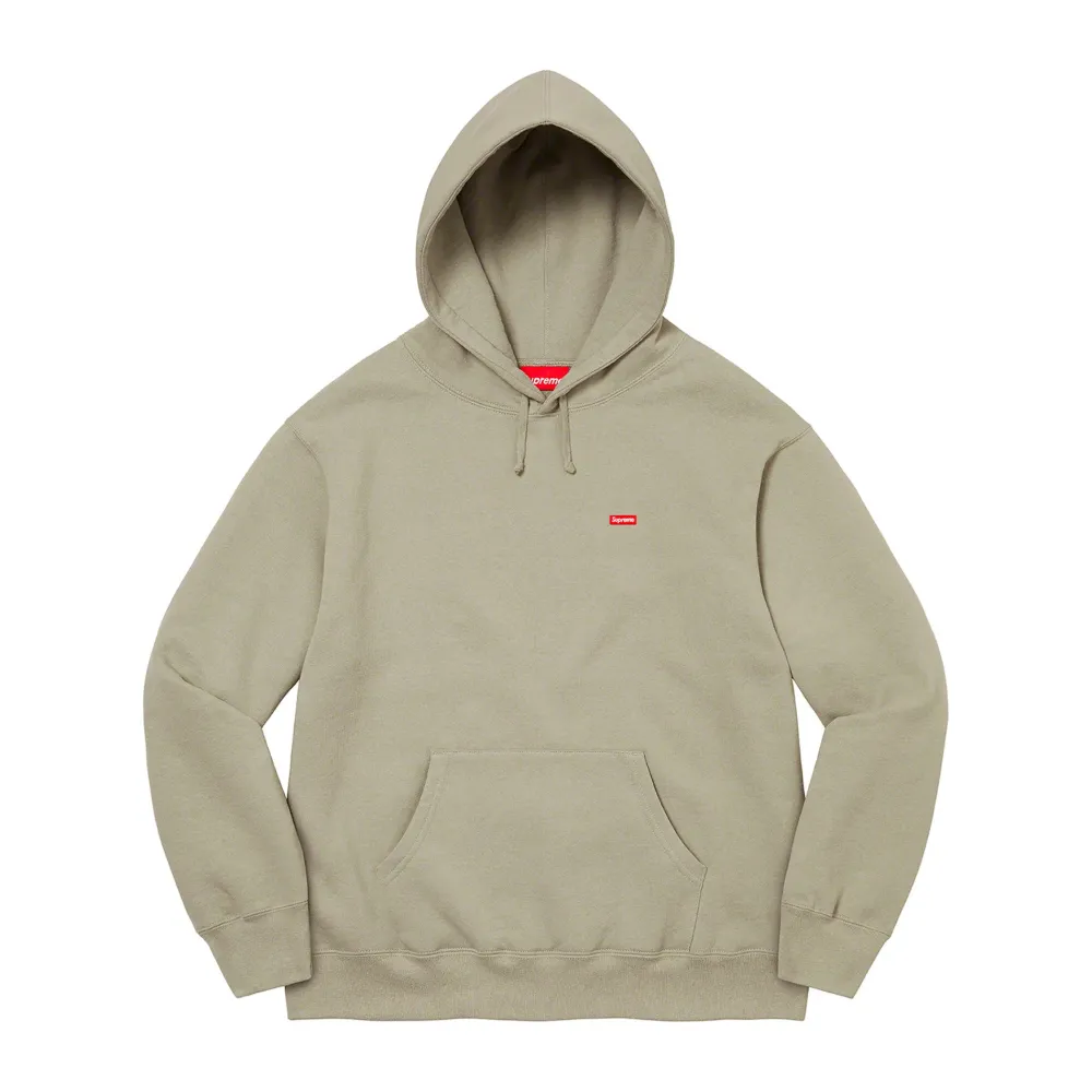 Supreme Small Box Hooded Sweatshirt Olive|Plus Hot