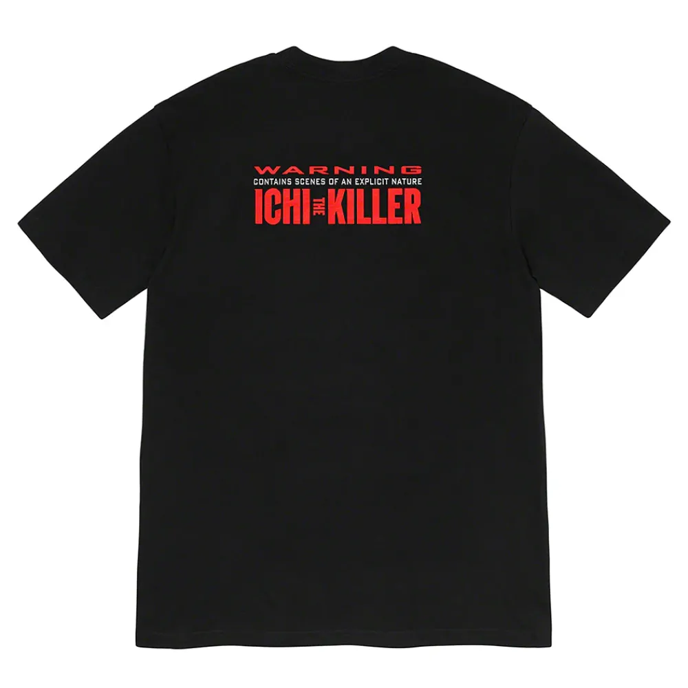 Supreme Split Tee Black ||Plus Clearance