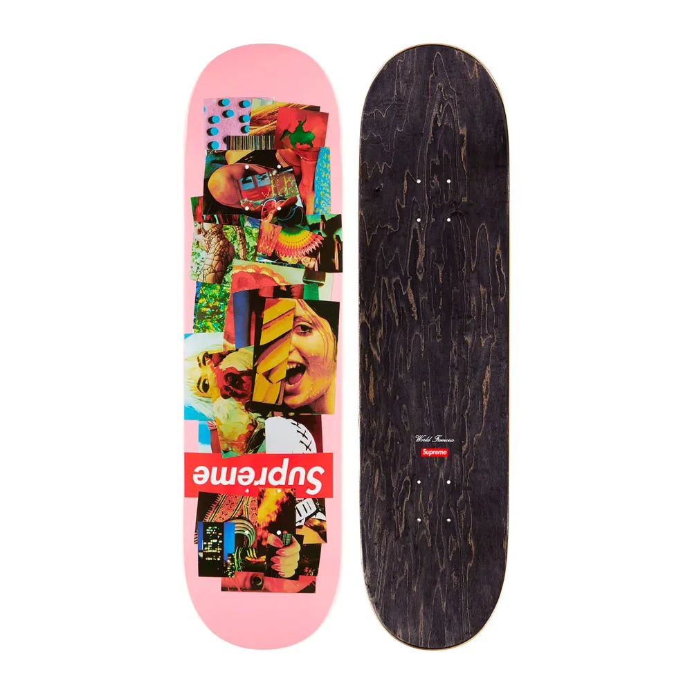 Supreme Stack Skateboard Deck Pink ||Plus Discount