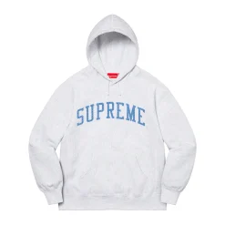 Supreme Stars Arc Hooded Sweatshirt Ash Grey ||Plus Discount