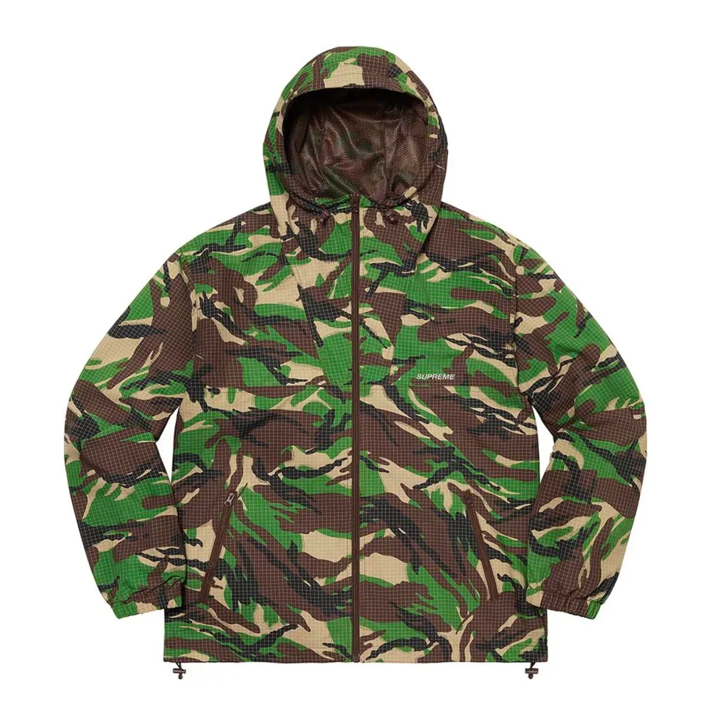 Supreme Support Unit Nylon Ripstop Jacket Swirl Camo ||Plus New