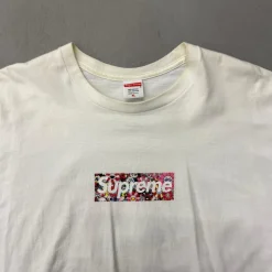 Supreme Takashi Murakami COVID-19 Relief Box Logo Tee White (Used)|PlusJ Best