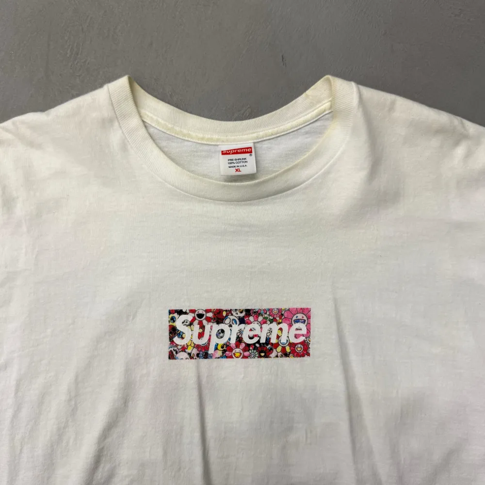 Supreme Takashi Murakami COVID-19 Relief Box Logo Tee White (Used)|PlusJ Best