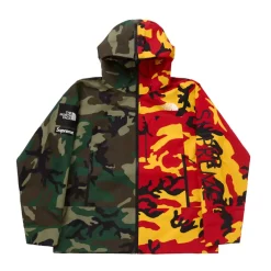 Supreme The North Face Split Taped Seam Shell Jacket Camo|PlusJ Discount