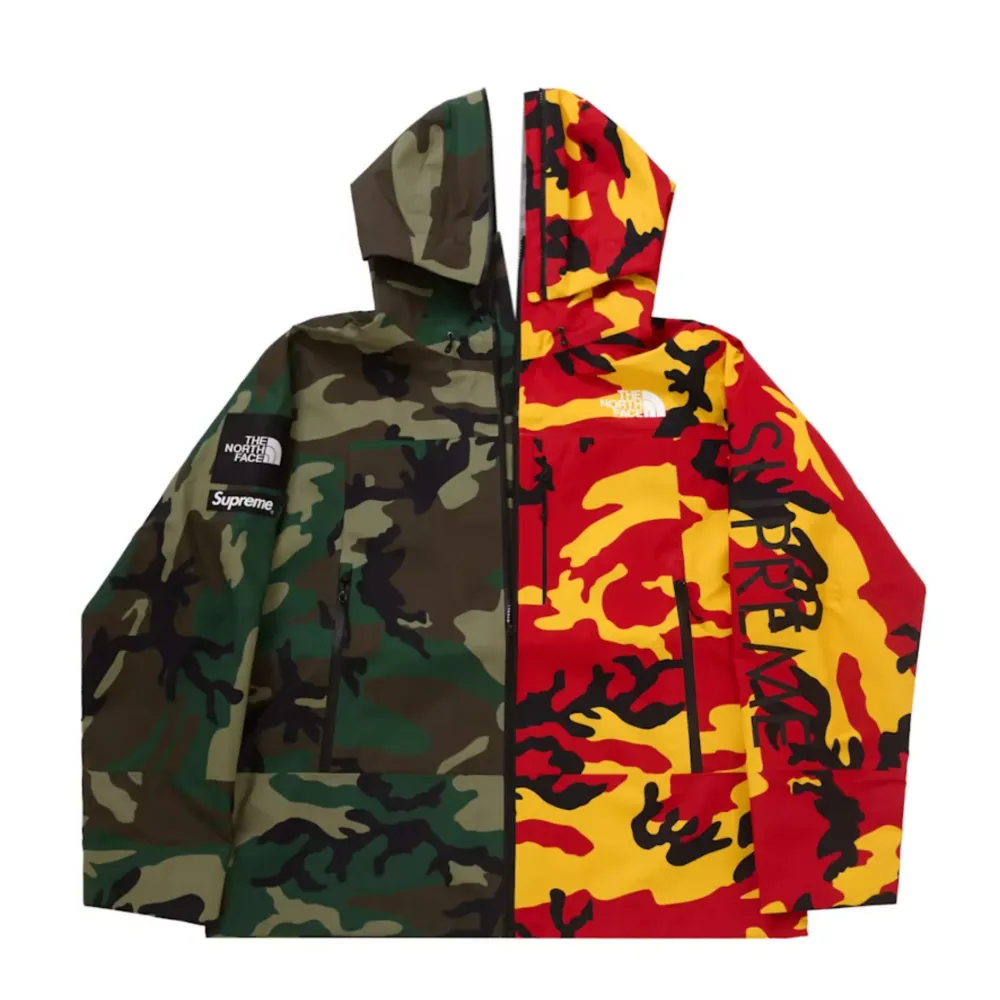 Supreme The North Face Split Taped Seam Shell Jacket Camo|PlusJ Discount