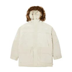 Supreme The North Face Suede 600-Fill Down Parka White|Plus New