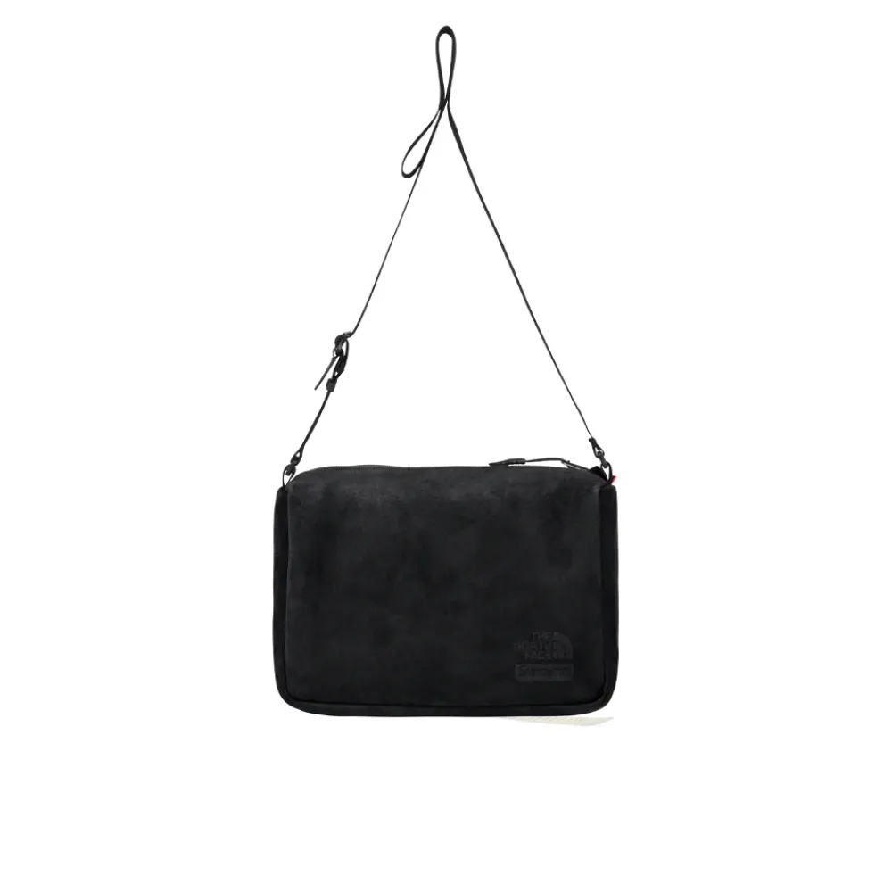 Supreme The North Face Suede Shoulder Bag Black|Plus Clearance