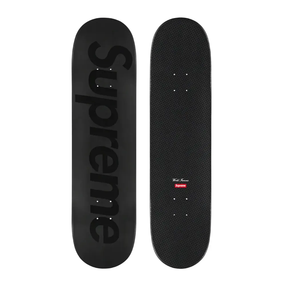 Supreme Tonal Box Logo Skateboard Deck Black ||Plus Best