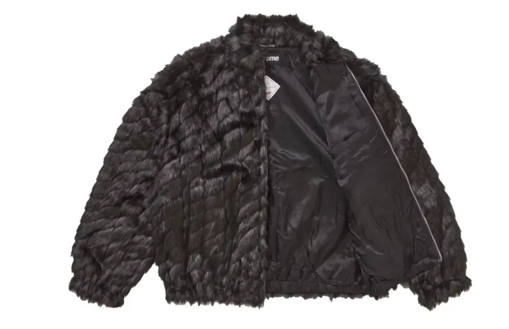 Supreme 2-Tone WINDSTOPPER® Faux Fur Jacket|PlusJ Sale