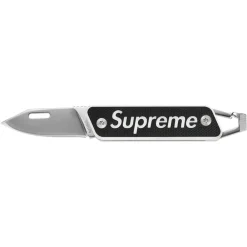 Supreme True Modern Keychain Knife Black ||Plus Fashion
