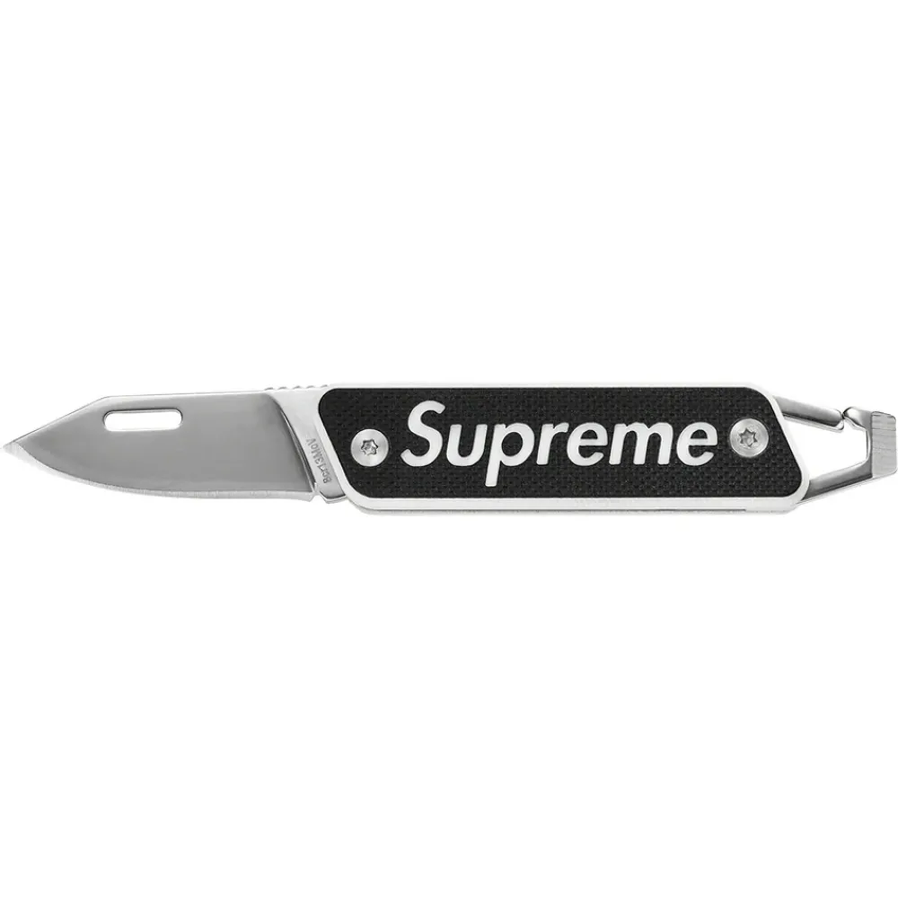 Supreme True Modern Keychain Knife Black ||Plus Fashion