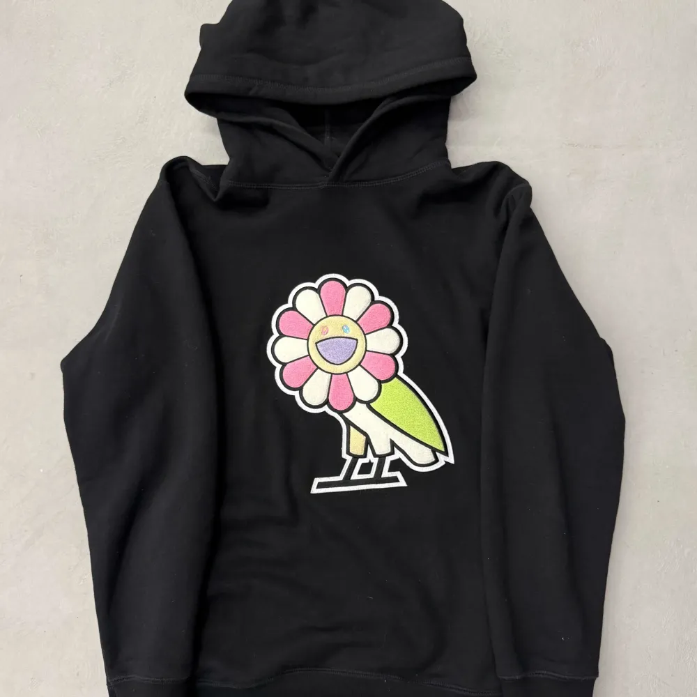 Takashi Murakami x OVO Surplus Flower Owl Hoodie Black (Used)|PlusJ Fashion