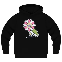 Takashi Murakami x OVO “Sur” Hoodie Black ||Plus Outlet