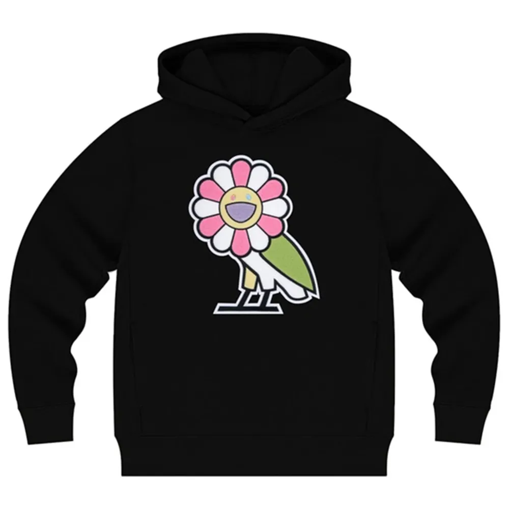 Takashi Murakami x OVO “Sur” Hoodie Black ||Plus Outlet