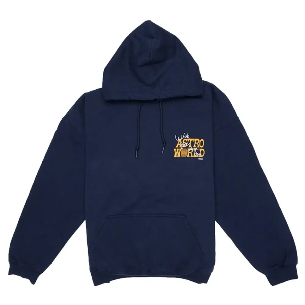 Travis Scott Astroworld Houston Exclusive Hoodie Blue ||Plus Best