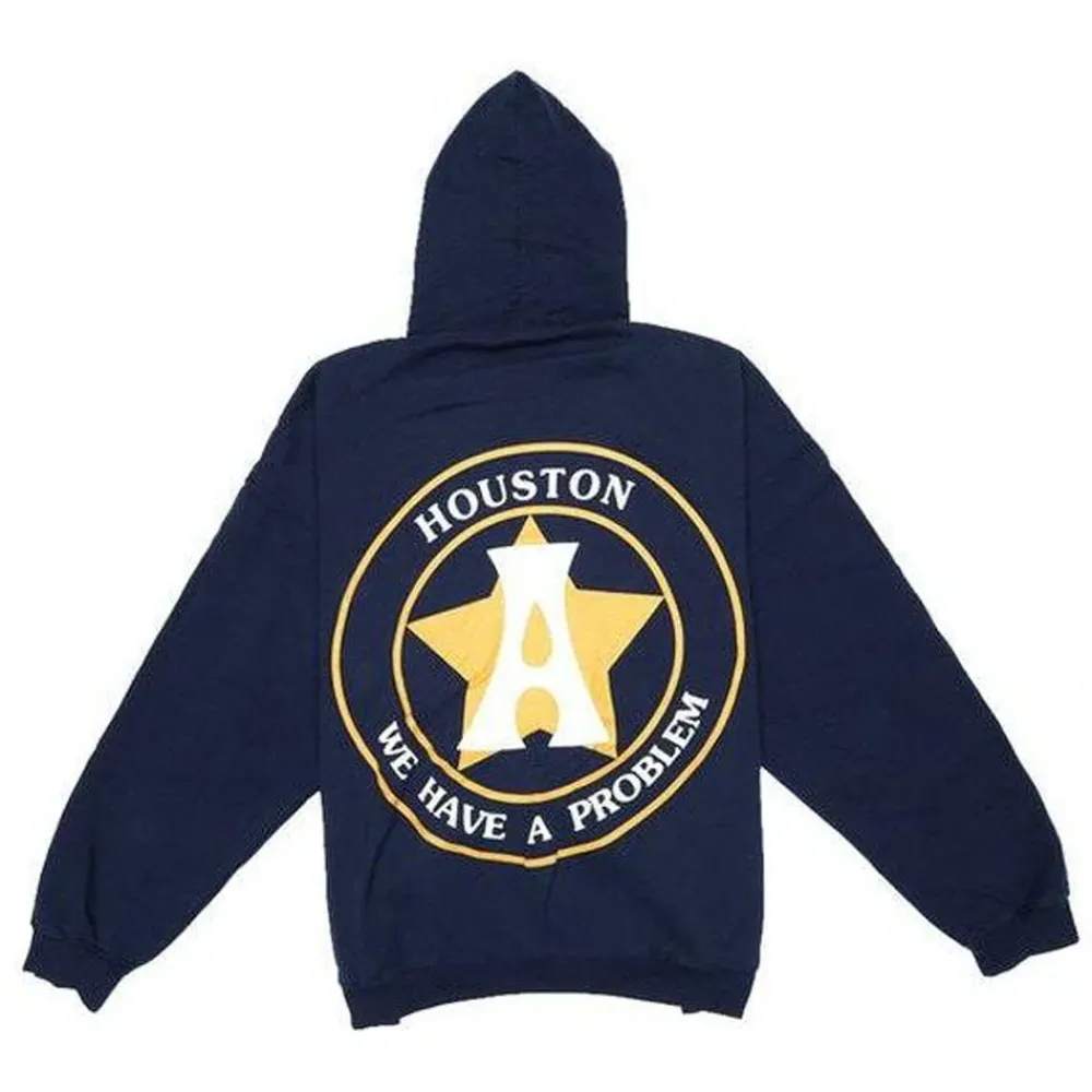 Travis Scott Astroworld Houston Exclusive Hoodie Blue ||Plus Best