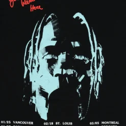Travis Scott Astroworld Tour Tee Black | PLUS|Plus2 Outlet