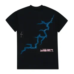 Travis Scott Cactus Jack For Fragment Danger Tee Washed Black | PLUS|Plus2 Online