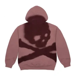 Travis Scott Cactus Jack For Mastermind Skull Zip Up Hoodie Washed Red|Plus Online