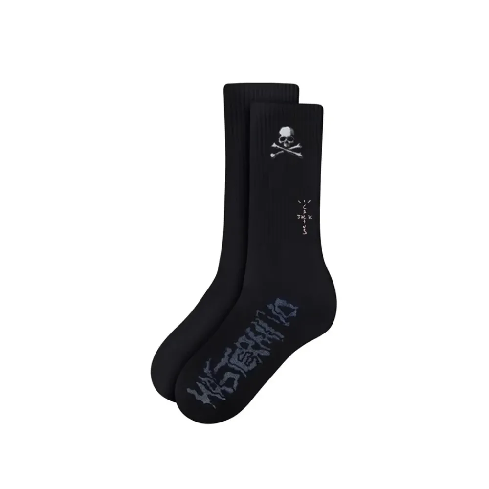 Travis Scott Cactus Jack For Mastermind Socks Black (1 Pack) ||Plus Hot