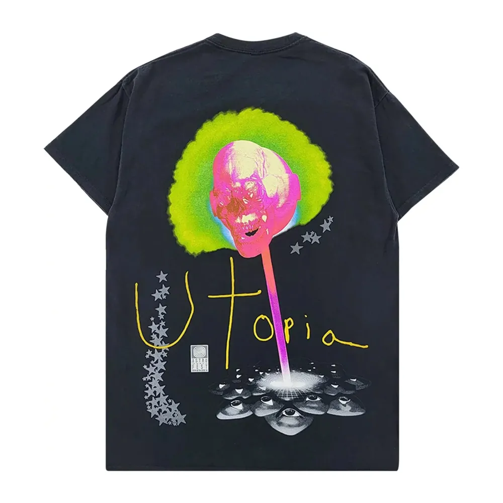 Travis Scott Lollipop Tee Black ||Plus Outlet