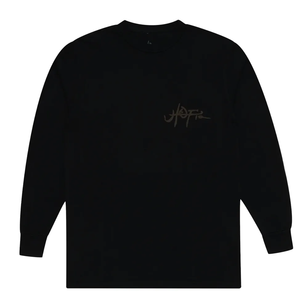 Travis Scott Utopia A1 L/S T-Shirt Black ||Plus Fashion