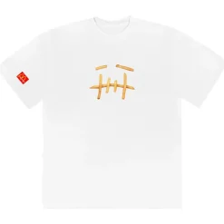 Travis Scott x McDonald's Fry T-Shirt White ||Plus Best