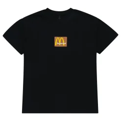 Travis Scott x McDonald's Sesame Inv T-shirt Black/Brown | PLUS|Plus2 New