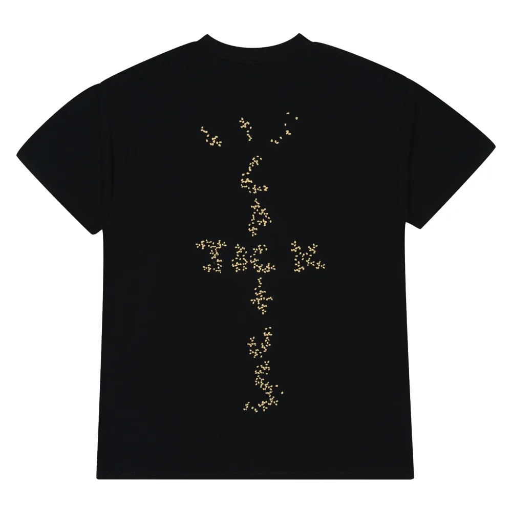 Travis Scott x McDonald's Sesame Inv T-shirt Black/Brown | PLUS|Plus2 New