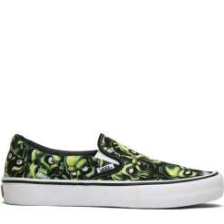 Vans Slip-On Supreme Skull Pile (Green) ||Plus New