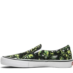 Vans Slip-On Supreme Skull Pile (Green) ||Plus New