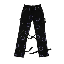 VLONE Bondage Pants Black/Purple ||Plus Best