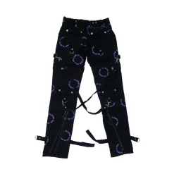 VLONE Bondage Pants Black/Purple ||Plus Best