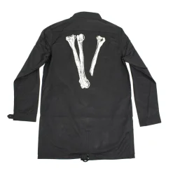 VLONE Bone Trench Coat Black ||Plus Outlet