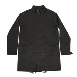 VLONE Bone Trench Coat Black ||Plus Outlet